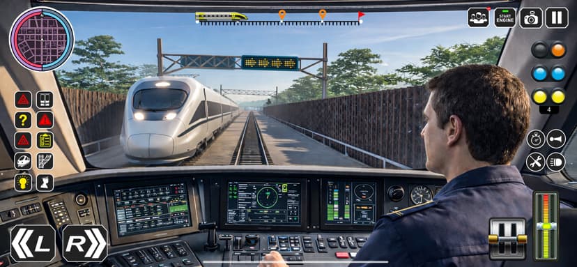 City Train Driver Game 2020 screenshot 1 - screenshot