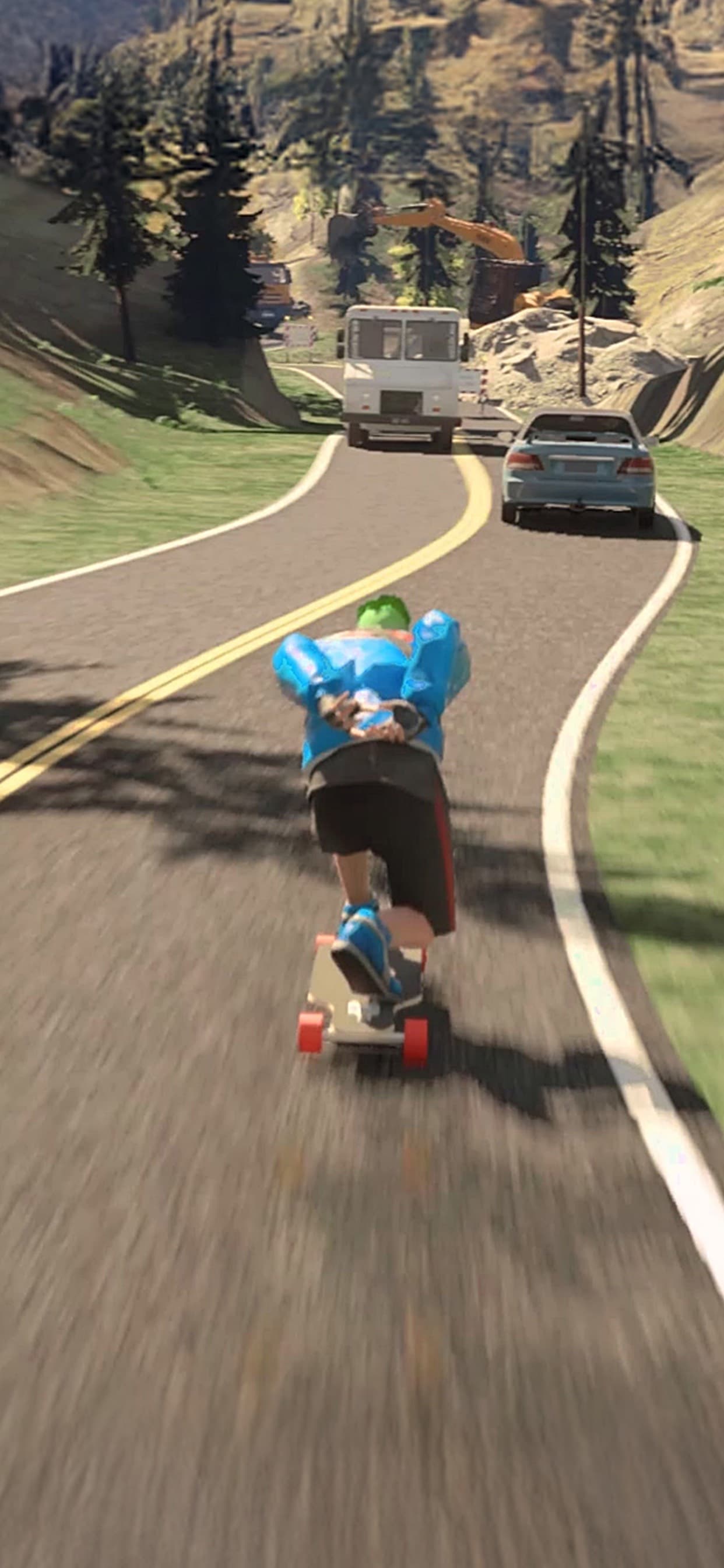 Downhill Racer screenshot 1 - screenshot