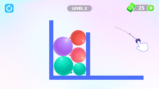 Thorn And Balloons: Bounce pop screenshot 1 - screenshot