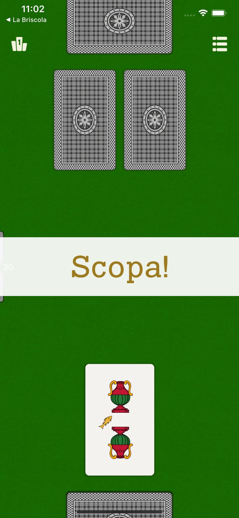 La Scopa - Classic Card Games screenshot 1 - screenshot