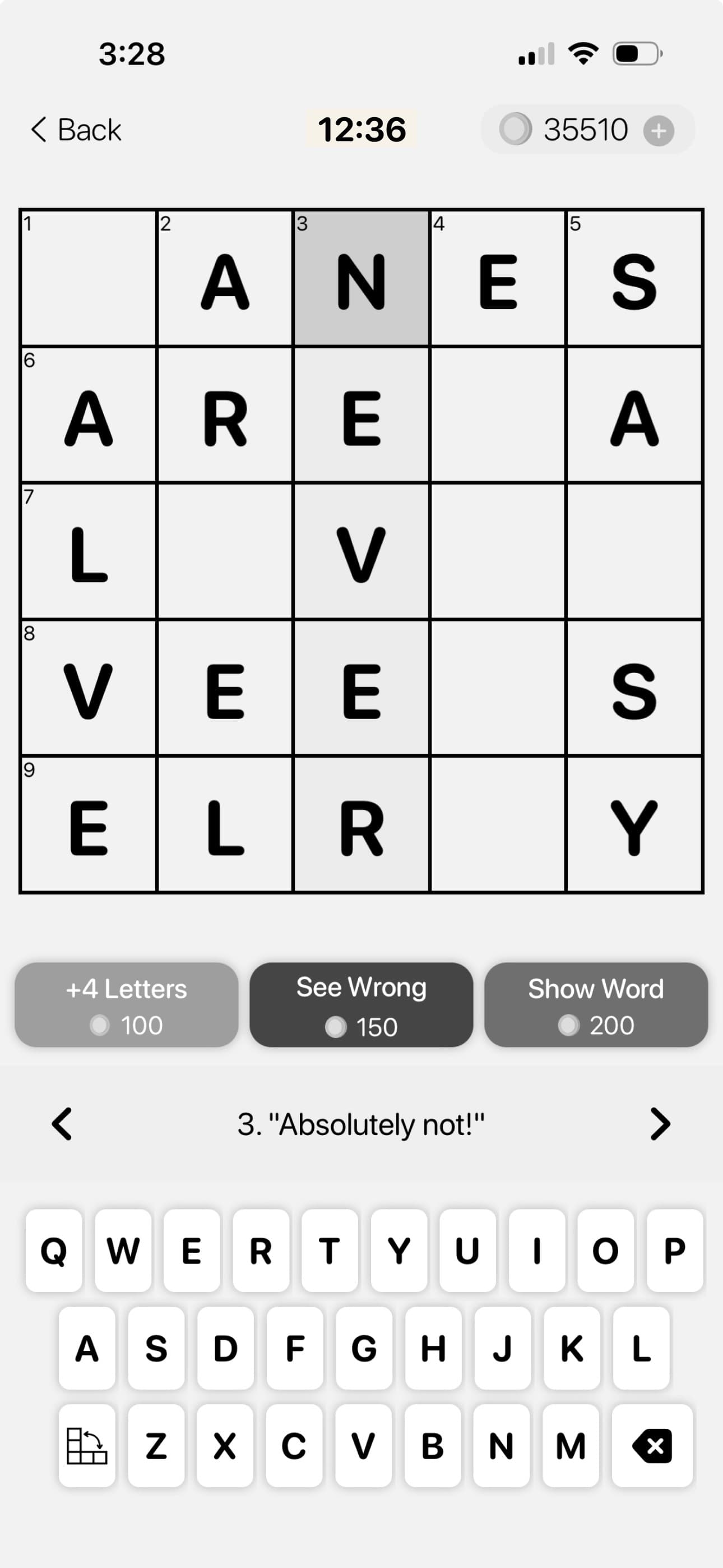 Classic Crossword Puzzles screenshot 3 - screenshot