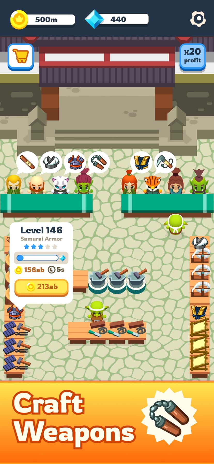 Forgeland: idle simulator screenshot 5 - screenshot