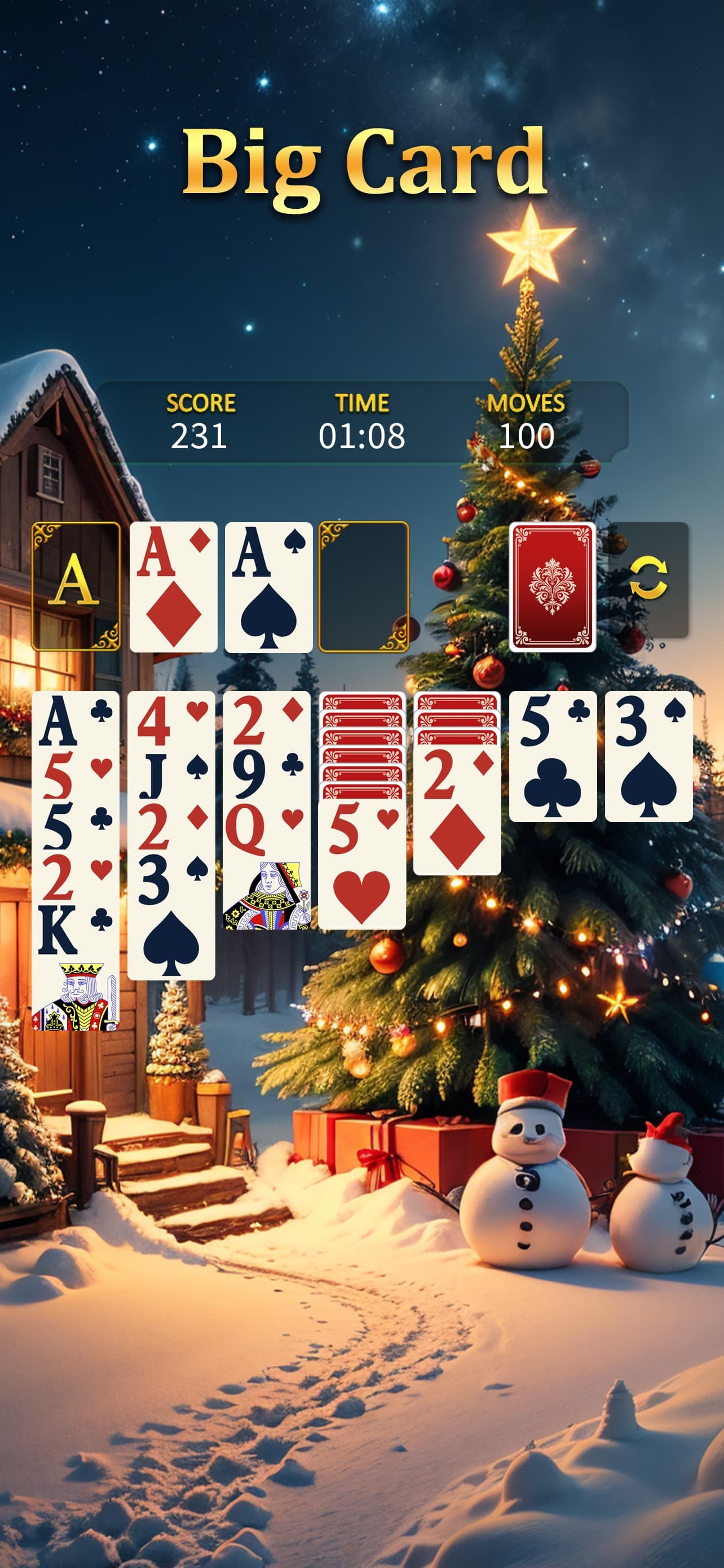 Solitaire Cozy - Big Card screenshot 2 - screenshot