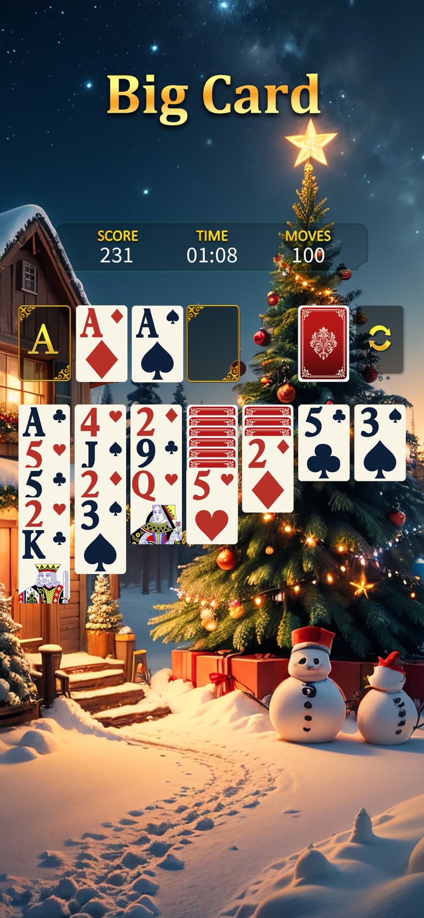 Solitaire Cozy - Big Card screenshot 2 - screenshot