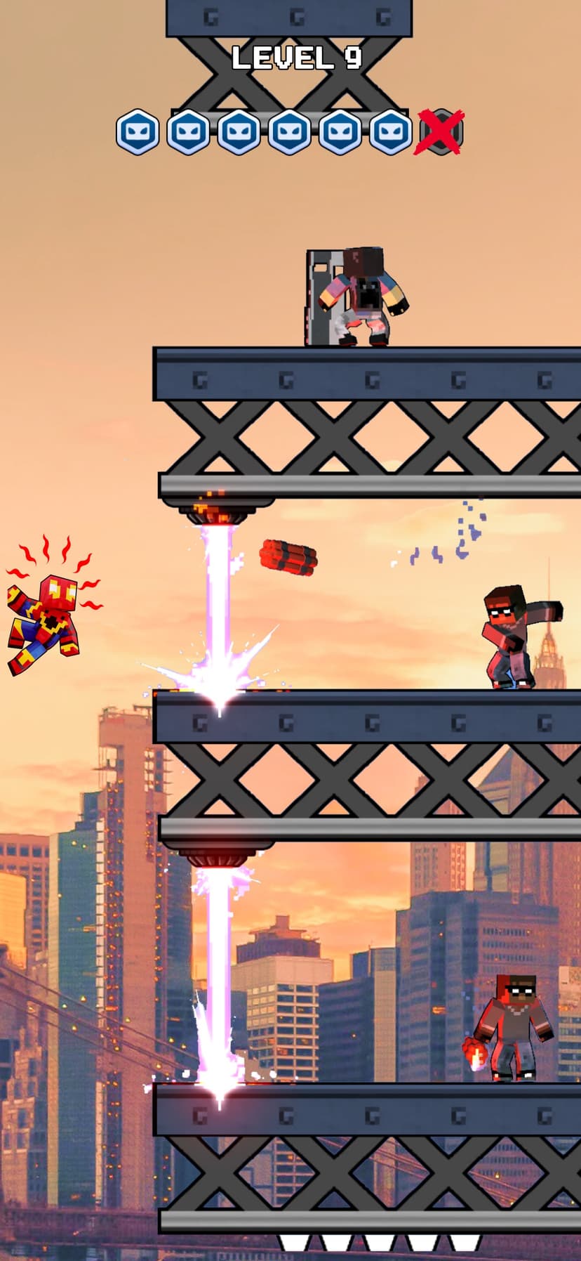 Mr Spider Hero Shooting Puzzle screenshot 4 - screenshot