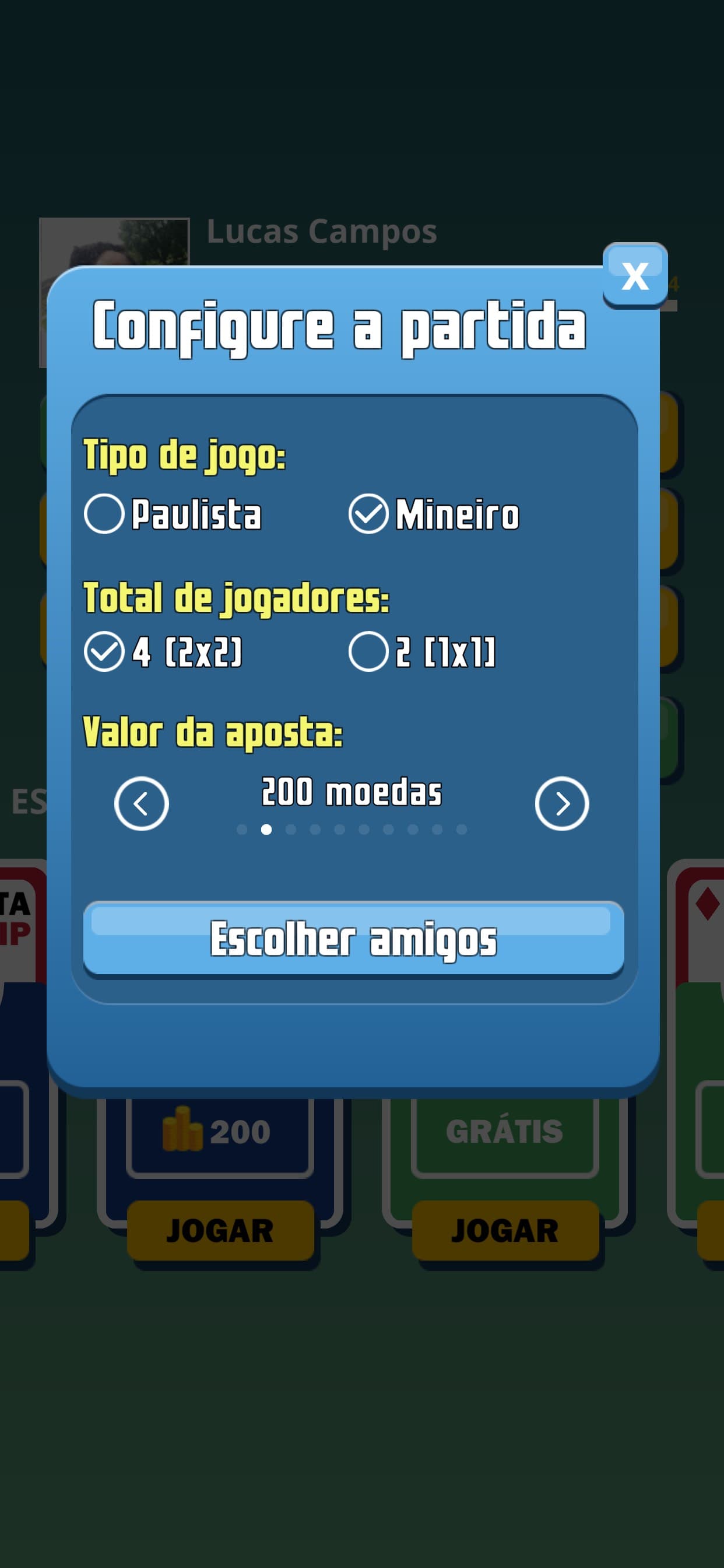 Truco Brasil - Truco online screenshot 5 - screenshot