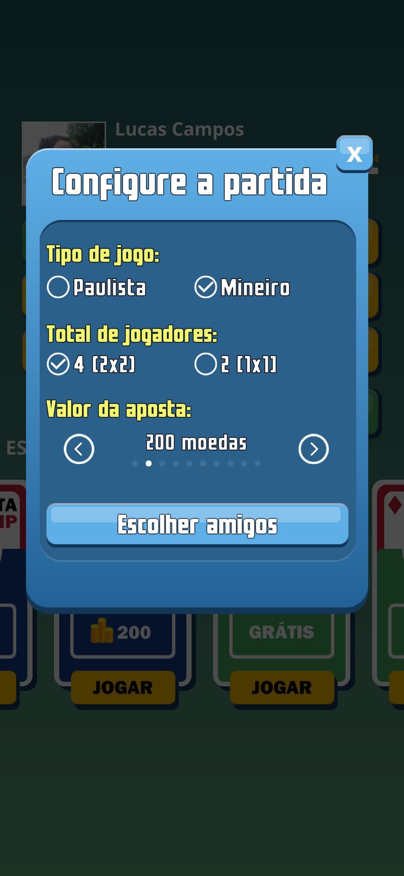 Truco Brasil - Truco online screenshot 5 - screenshot