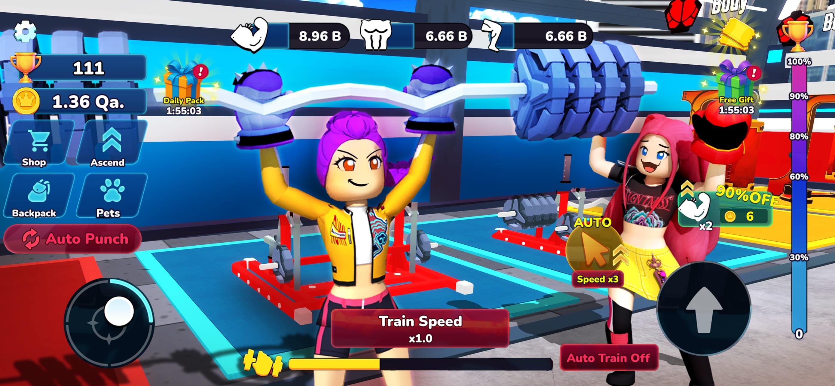 Brainzot Punch Wall Simulator screenshot 4 - screenshot