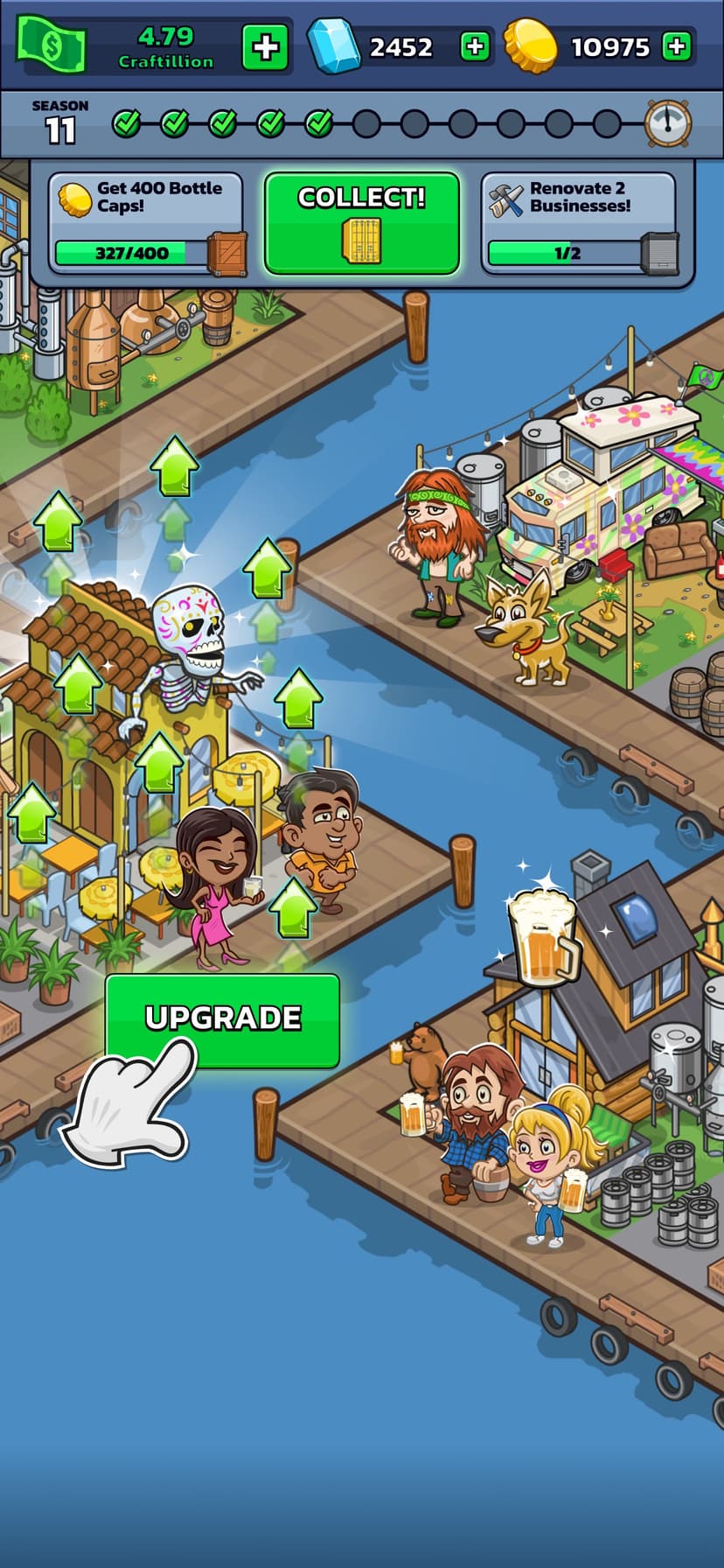 Idle Distiller Tycoon Game screenshot 1 - screenshot