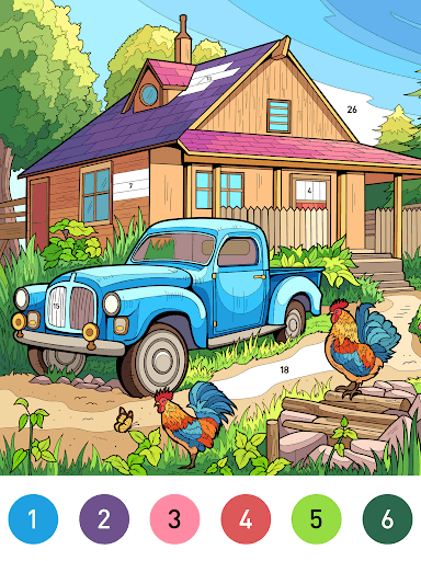 Country Farm Coloring Book screenshot 8 - screenshot