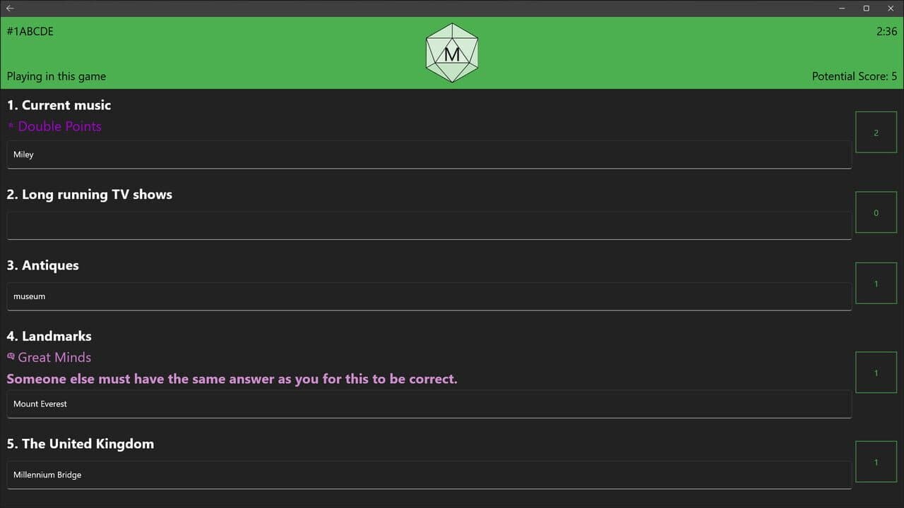 Null - screenshot