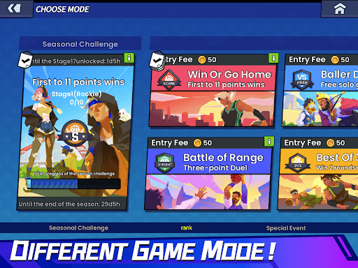 Basketball Duel:Online 1V1 screenshot 14 - screenshot