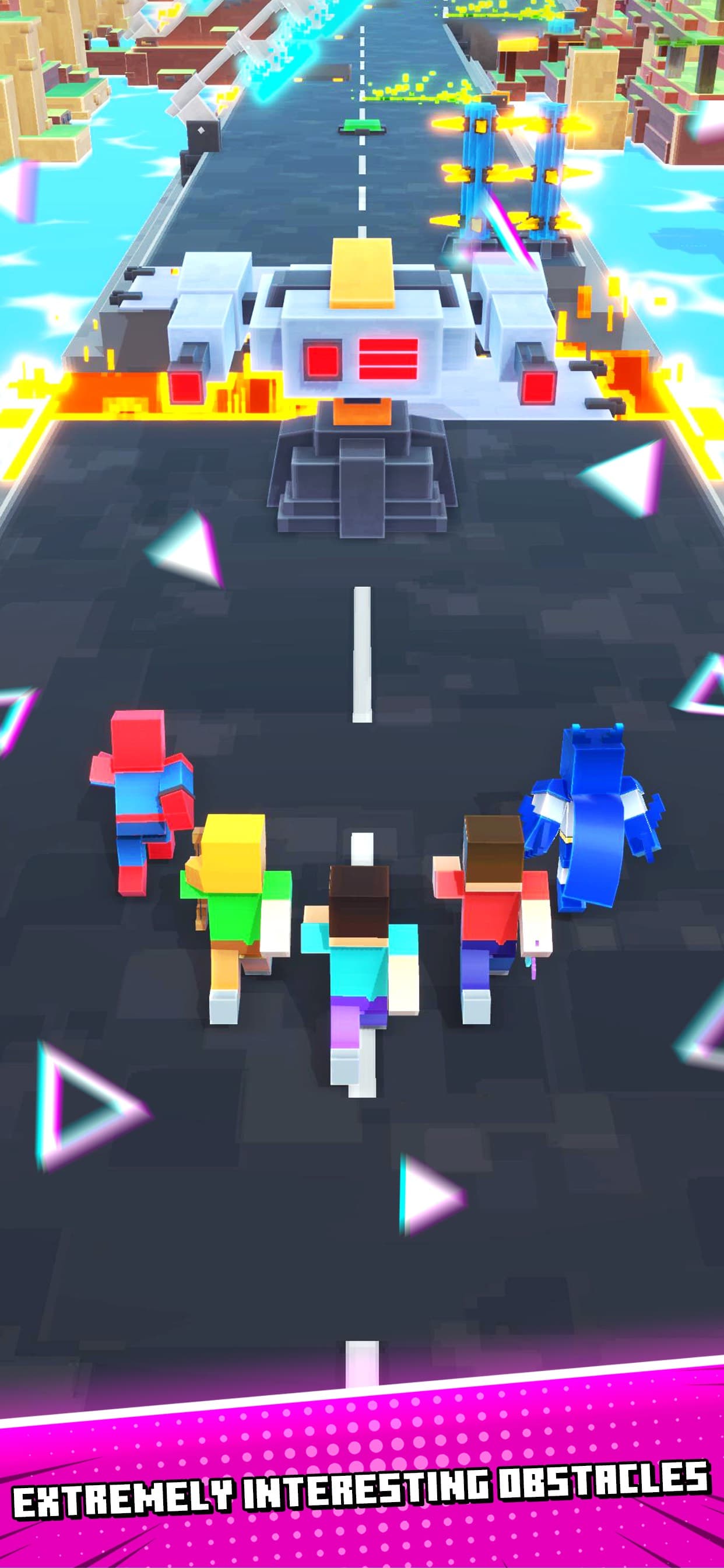 Hero Craft Merge: Run & Battle screenshot 2 - screenshot