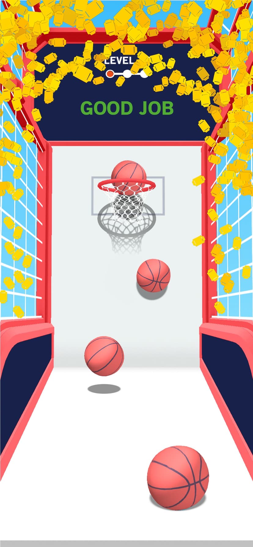 Basketball Roll screenshot 1 - screenshot
