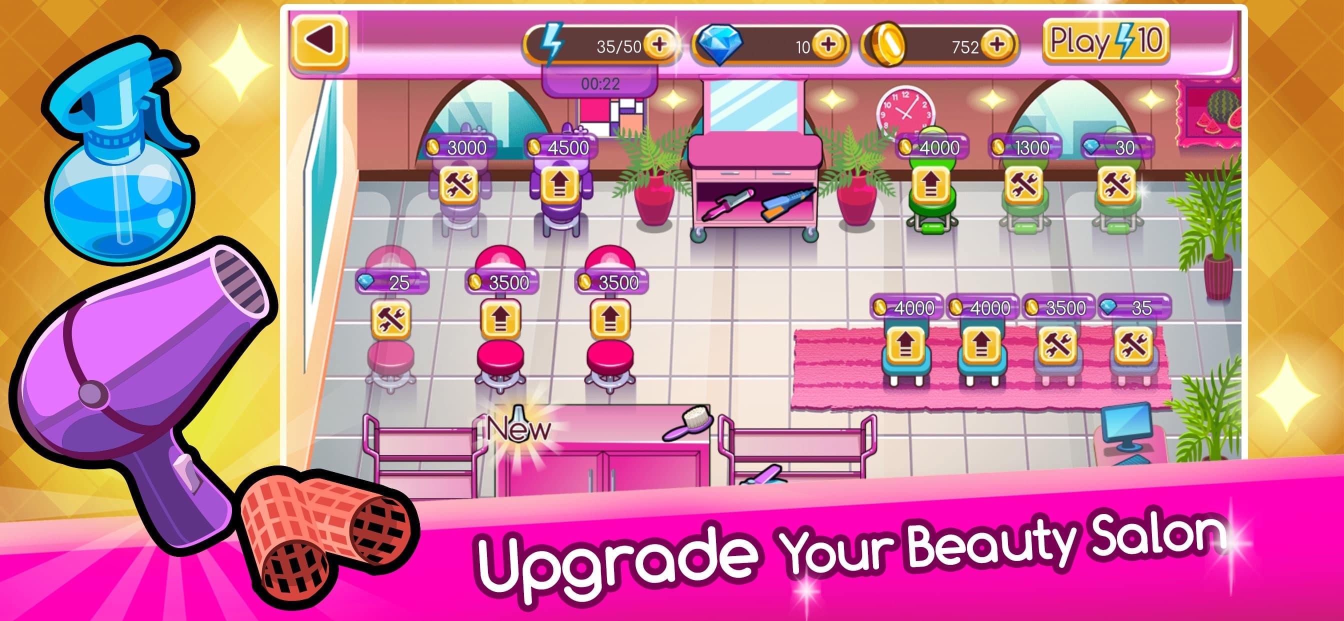 Top Beauty Salon: Hair Games screenshot 2 - screenshot
