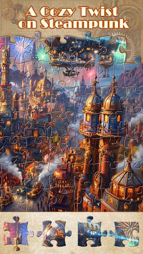 Steampunk Jigsaw Puzzle Games screenshot 3 - screenshot