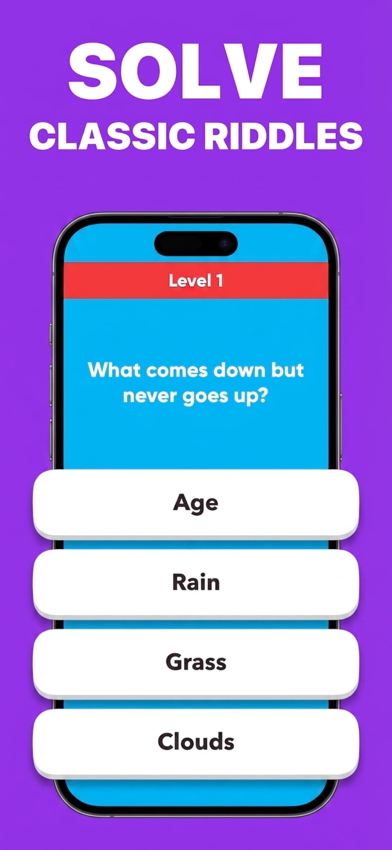 Riddle Test: Brain Teaser Game screenshot 1 - screenshot