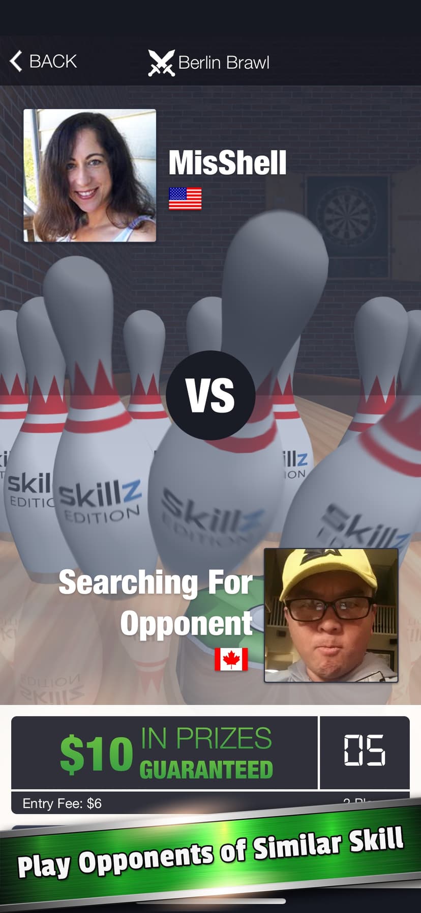 10 Pin Shuffle Tournaments screenshot 2 - screenshot