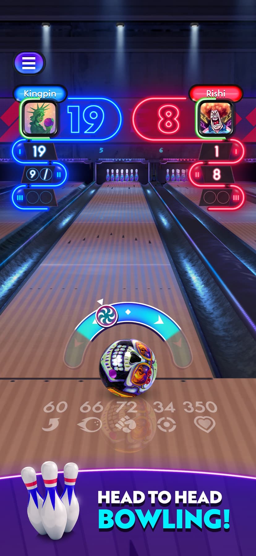Bowling Fury: Ten Pin King screenshot 1 - screenshot