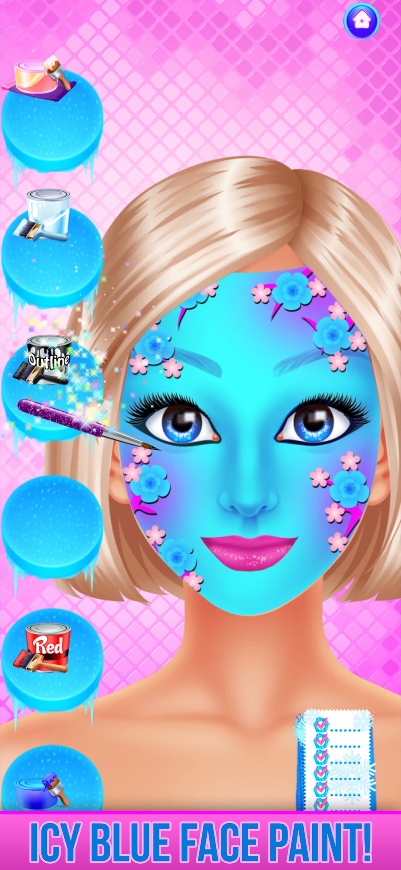 Ice Princess Face Paint Salon screenshot 6 - screenshot