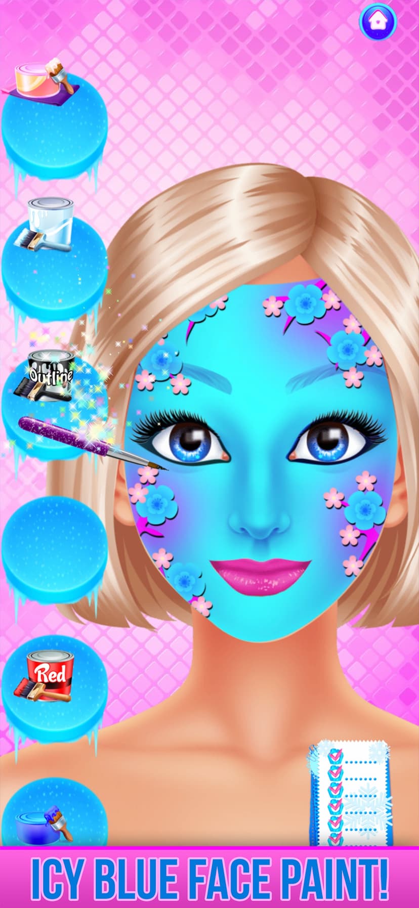 Ice Princess Face Paint Salon screenshot 6 - screenshot