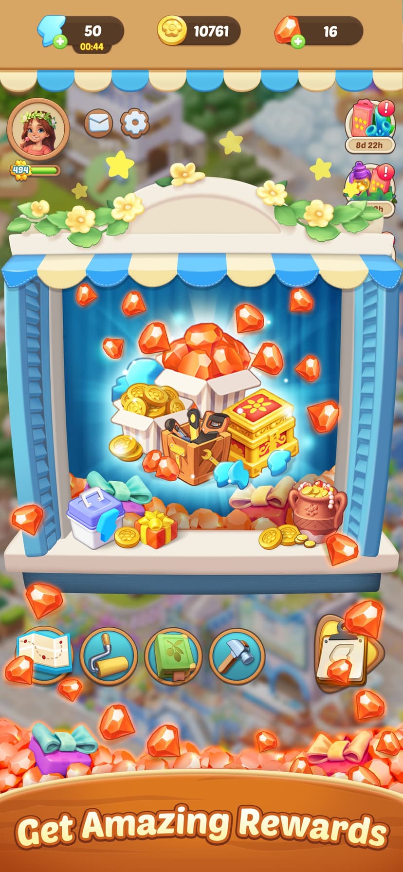 Seaside Escape®: Merge & Story screenshot 7 - screenshot