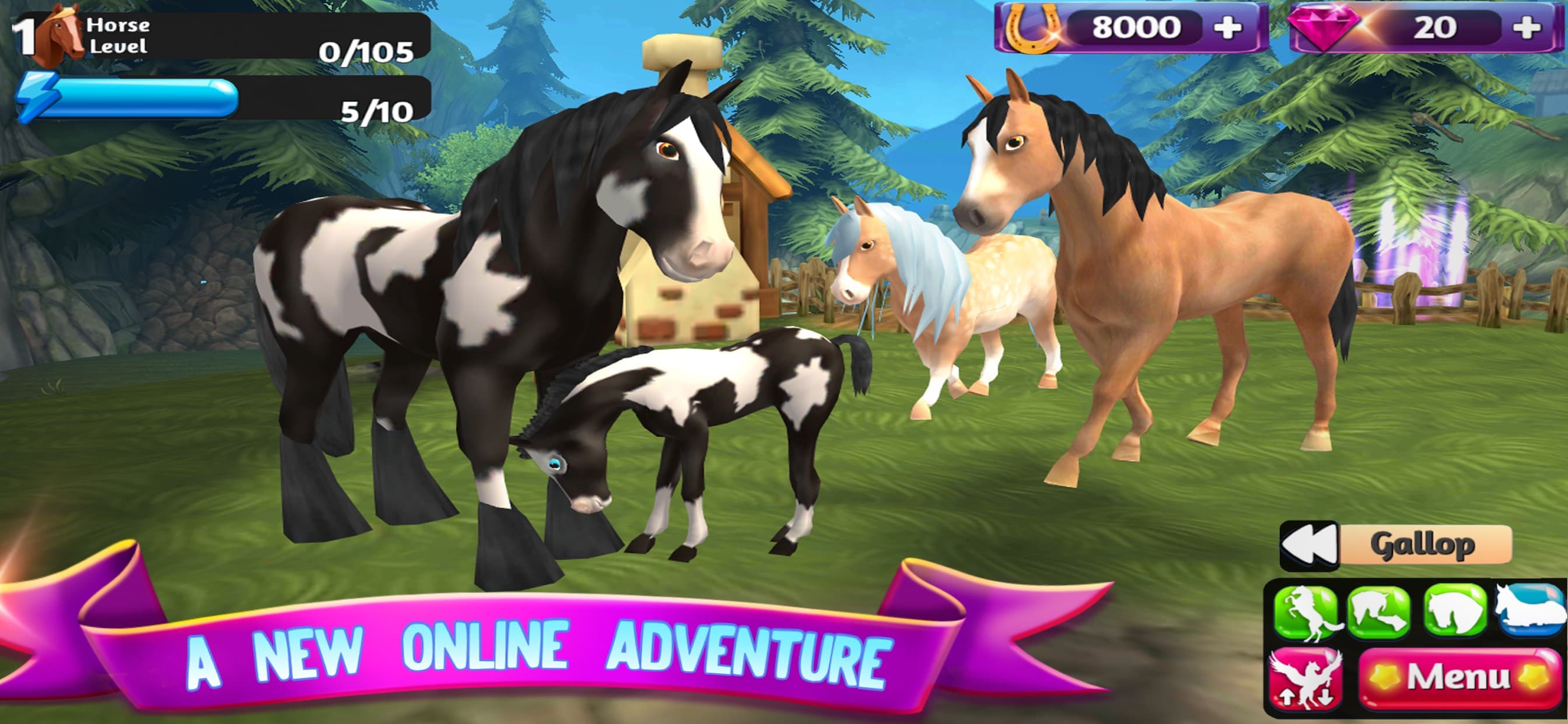Horse Paradise: My Dream Ranch screenshot 2 - screenshot