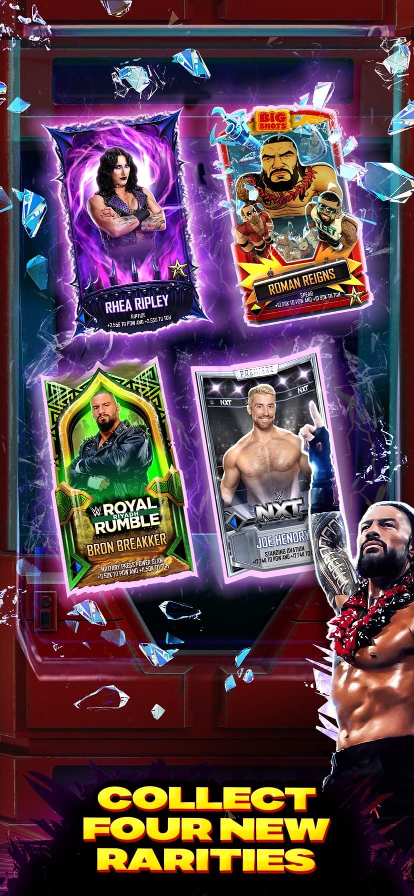 WWE SuperCard - Wrestling Game screenshot 1 - screenshot