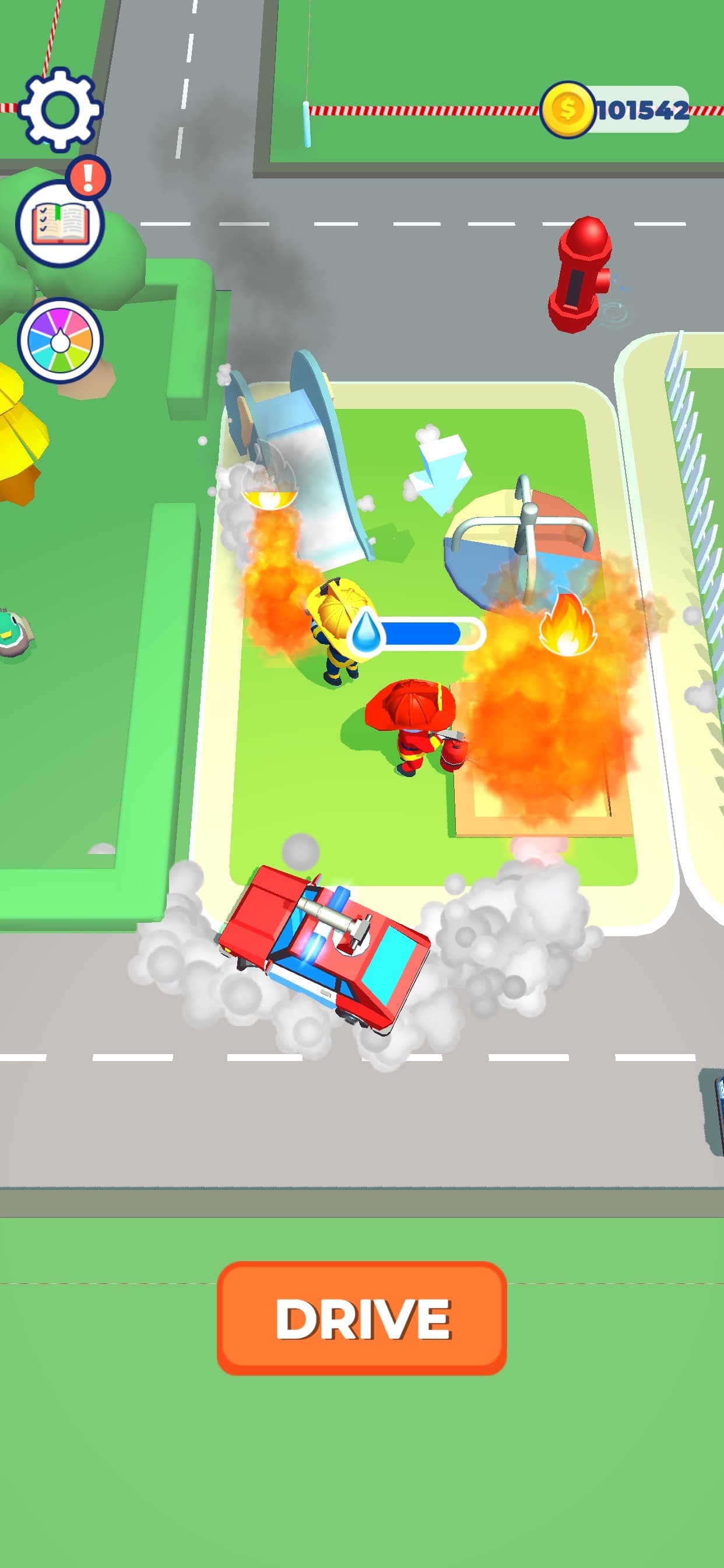 Fire idle: Firefighter play screenshot 1 - screenshot