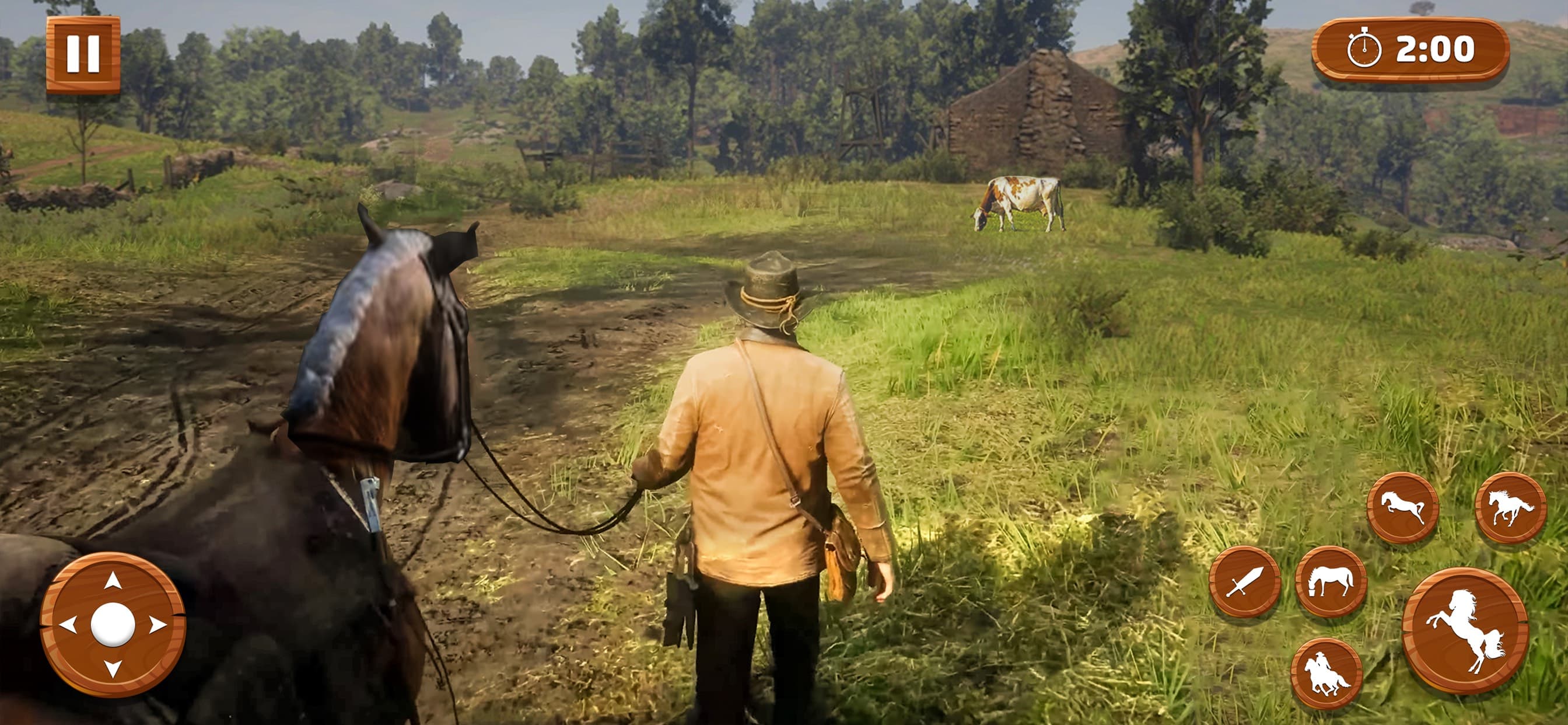 Wild Horse Simulator Jungle 3D screenshot 3 - screenshot
