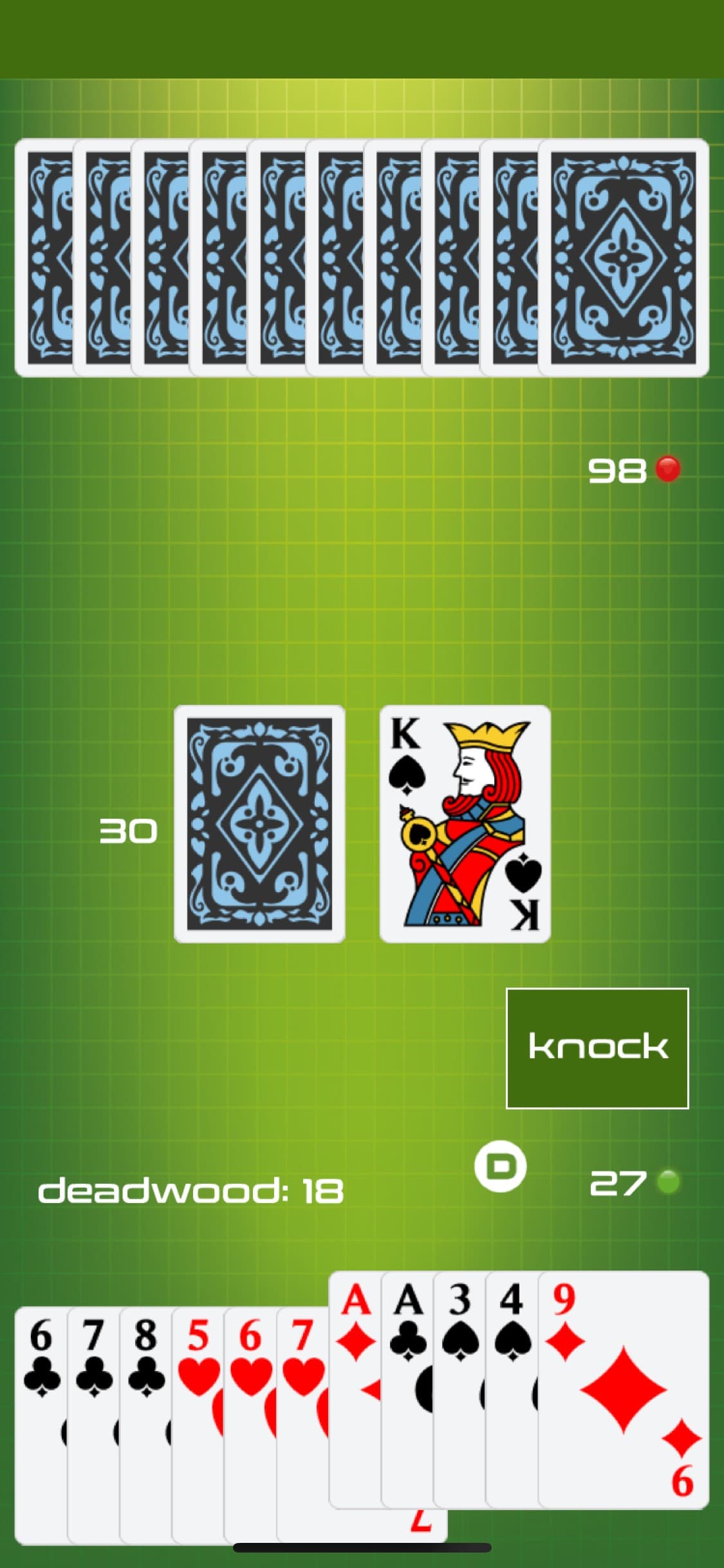Classic Gin Rummy screenshot 2 - screenshot