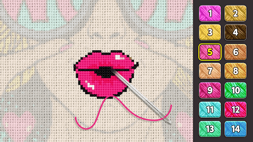 Cross Stitch: Color by Number screenshot 5 - screenshot