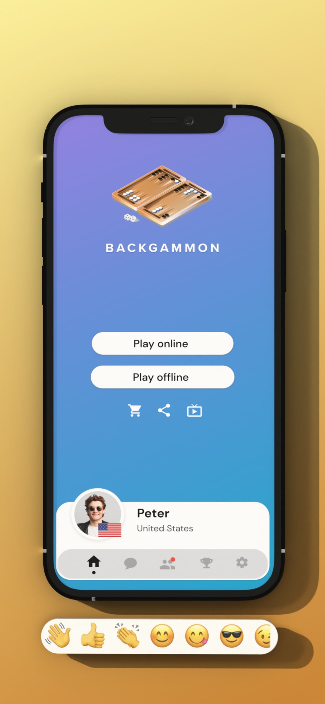 Backgammon Pro Online screenshot 7 - screenshot
