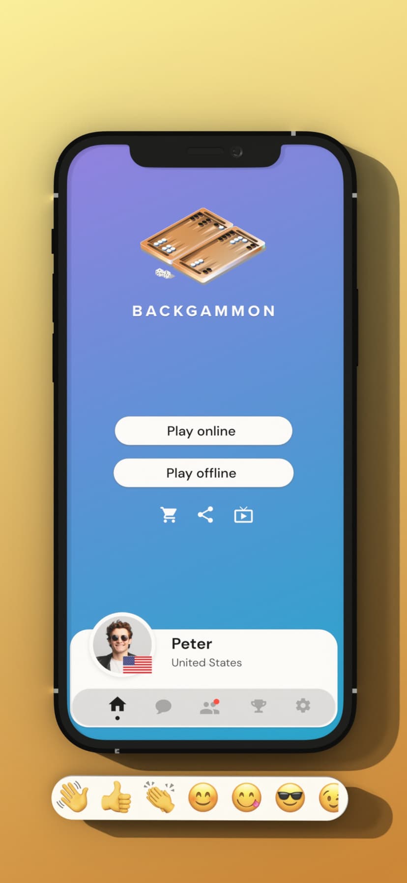 Backgammon Pro Online screenshot 7 - screenshot