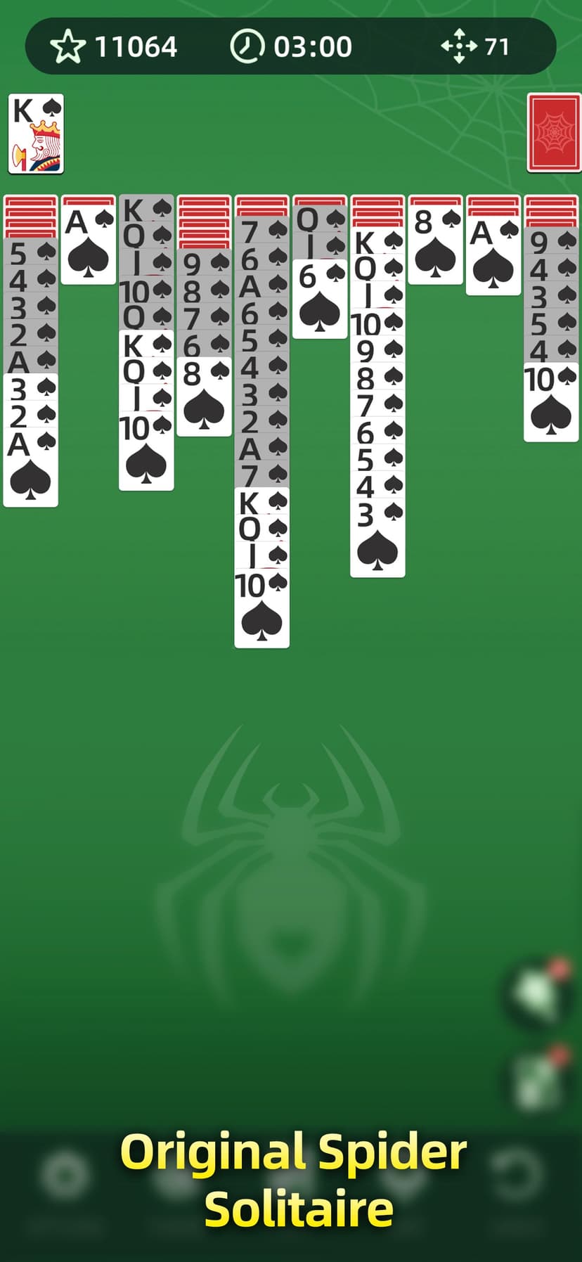 Spider Solitaire - Card 2026 screenshot 1 - screenshot
