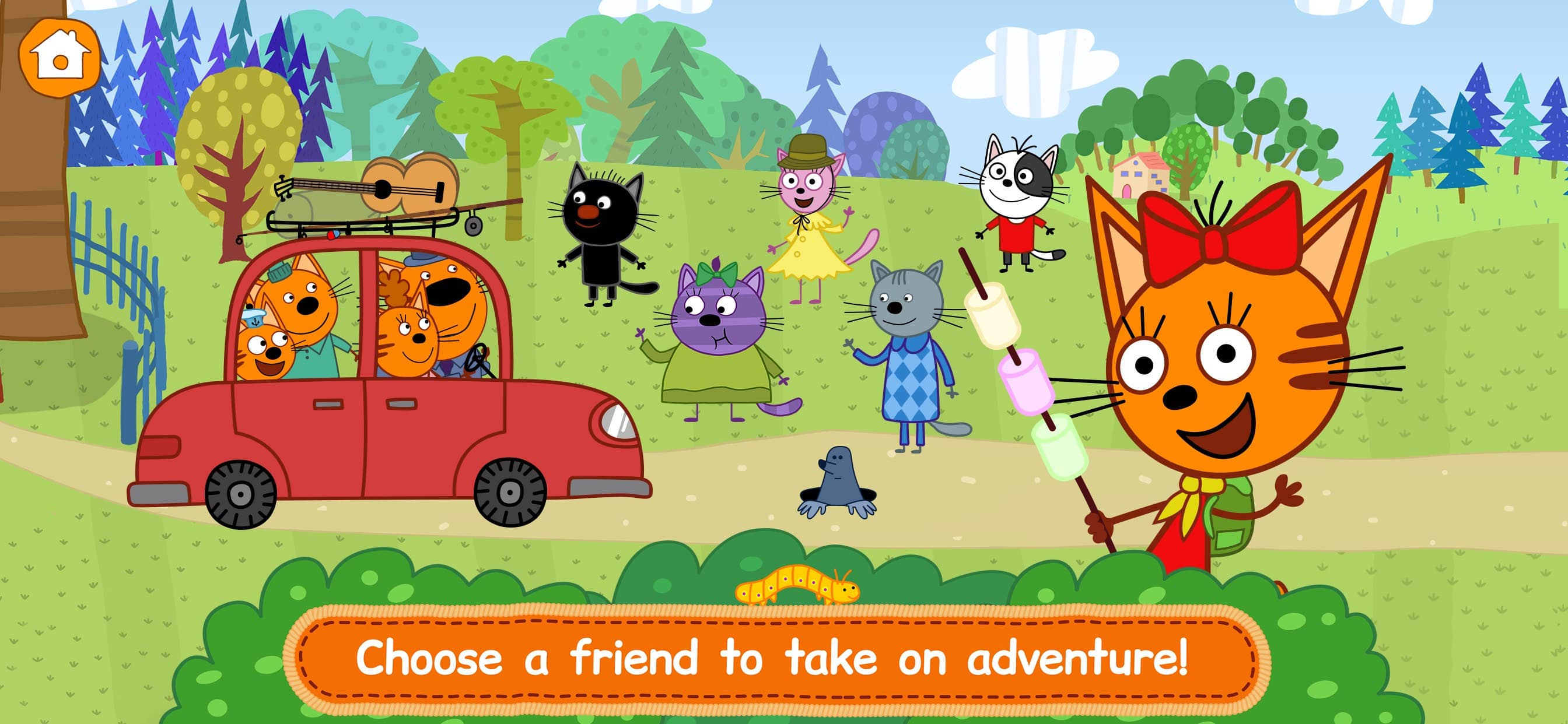 Kid-E-Cats: Super Picnic Games screenshot 1 - screenshot