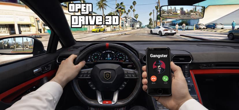 Open Drive 3D: Gangster Games screenshot 3 - screenshot