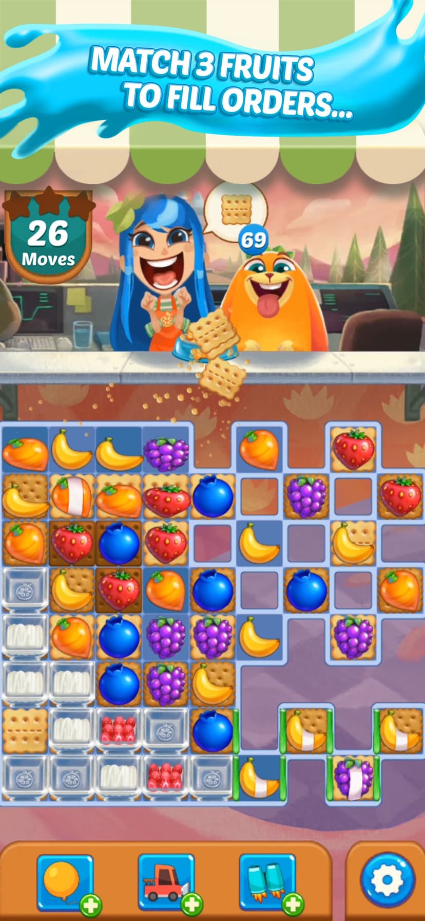 Juice Jam! Match 3 Puzzle Game screenshot 3 - screenshot