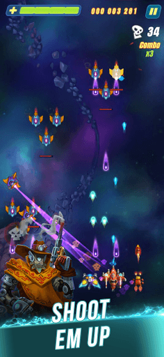 HAWK: Airplane Space games screenshot 3 - screenshot