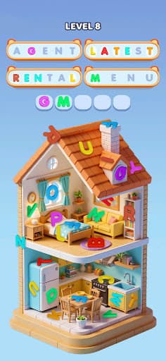 Word Screw Go - Screw Sort screenshot 1 - screenshot
