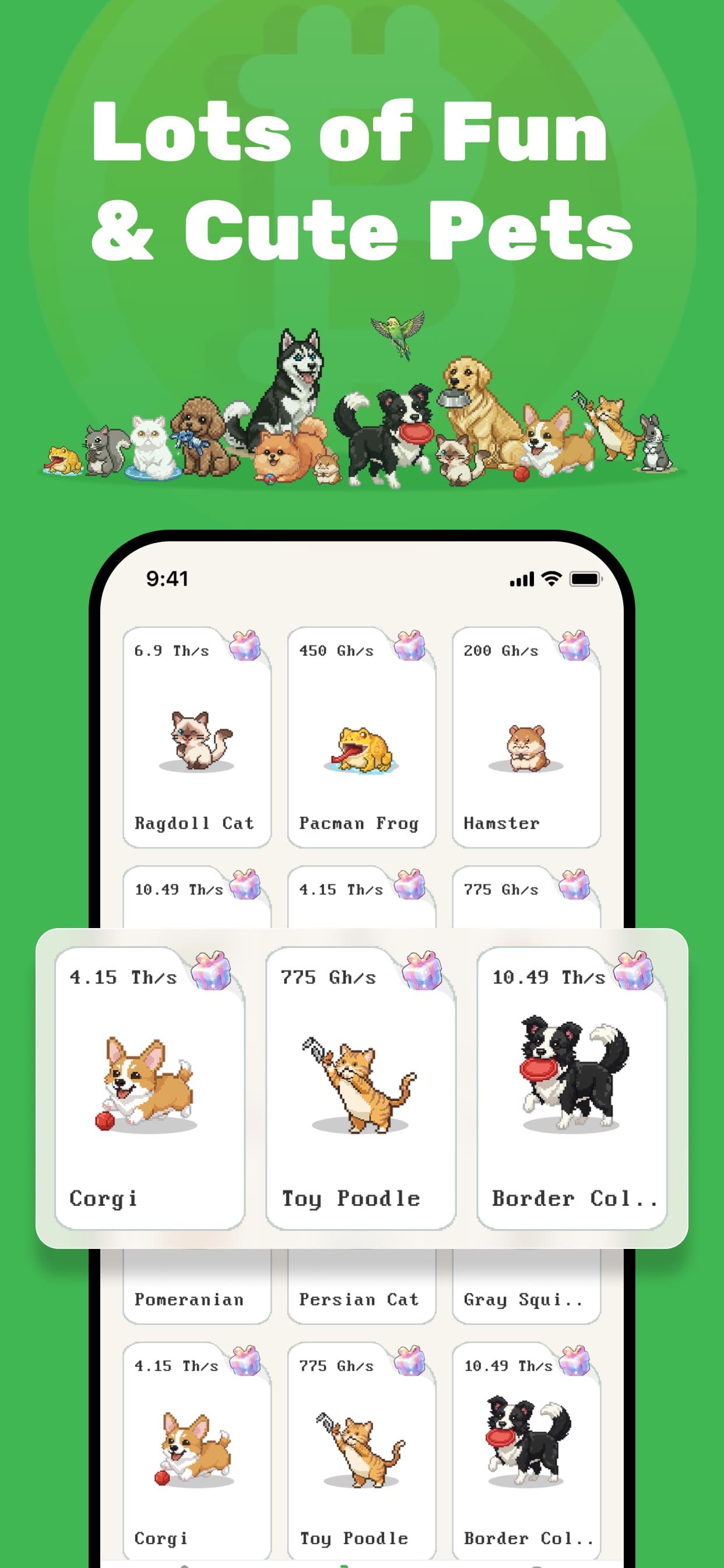 ByPet: Play&Grow BTC Pets screenshot 4 - screenshot