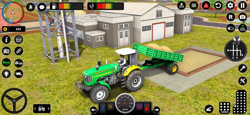 Real Tractor Farming Game screenshot 5 - screenshot