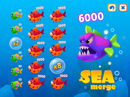 Sea Merge: Fish & Merging Game screenshot 17 - screenshot