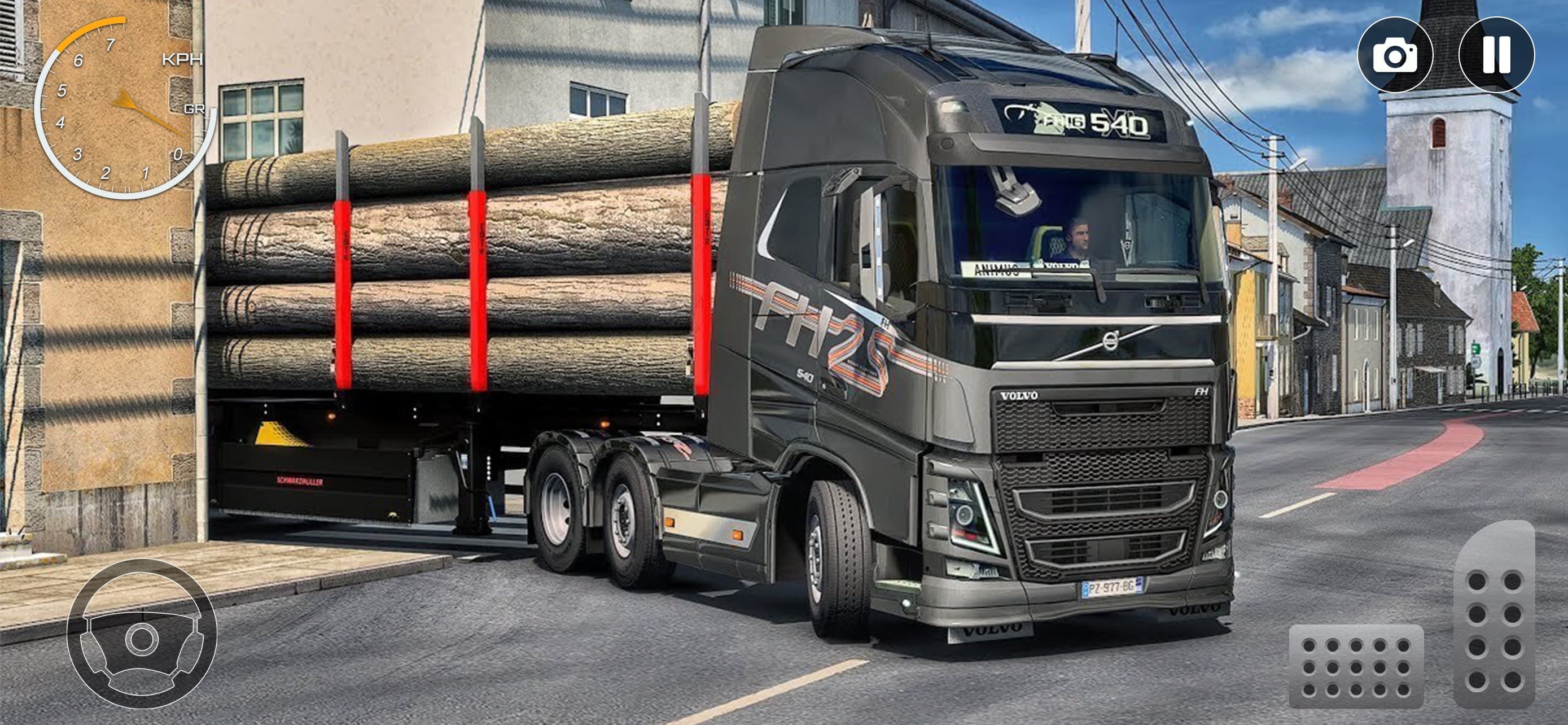 Euro Truck Simulator Games 3D screenshot 1 - screenshot