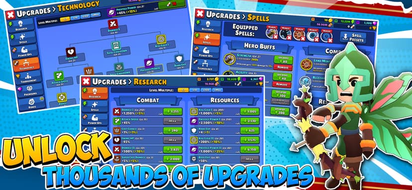 Idle Hero TD Tower Defense RPG screenshot 3 - screenshot