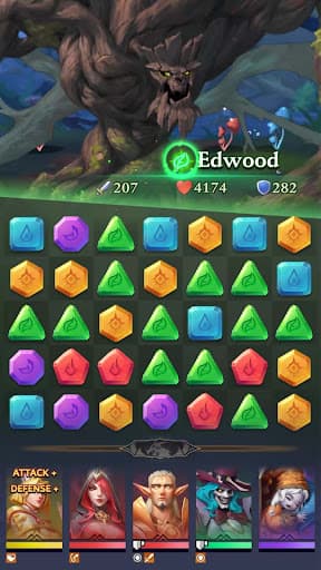 Call of Antia: Match 3 RPG screenshot 5 - screenshot