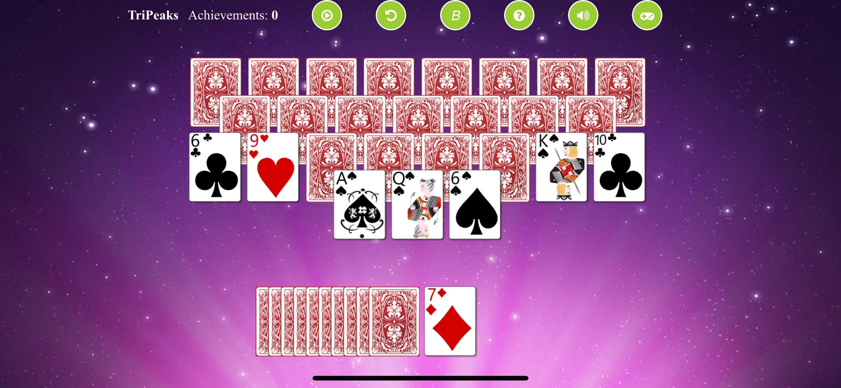 TriPeaks Solitaire X screenshot 2 - screenshot