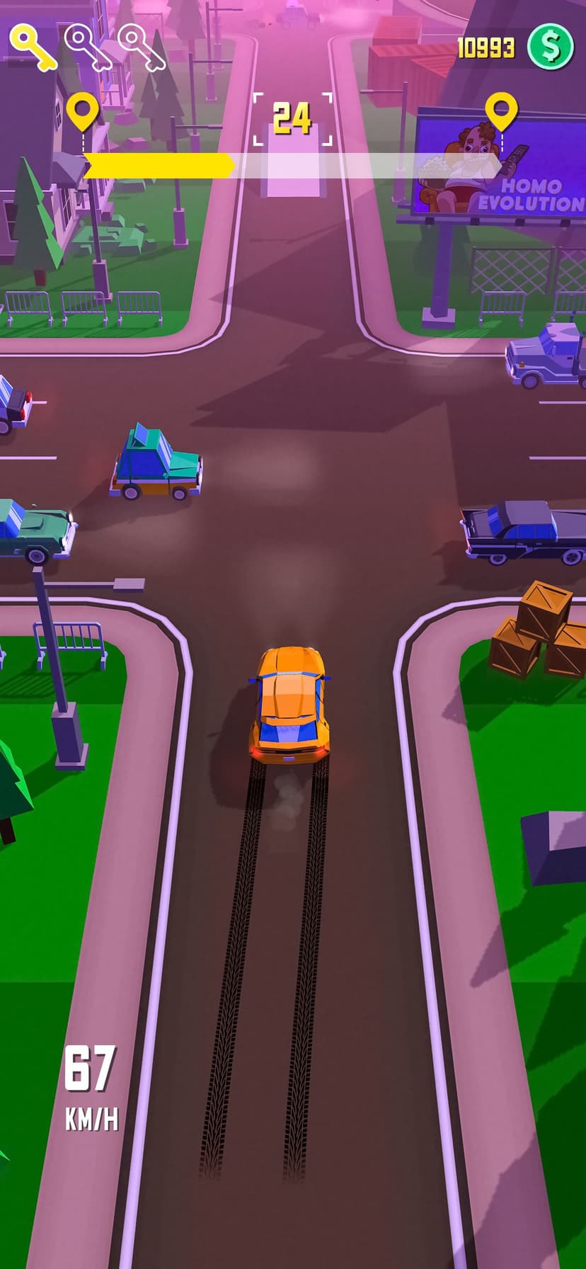 Taxi Run: Car Driving screenshot 1 - screenshot