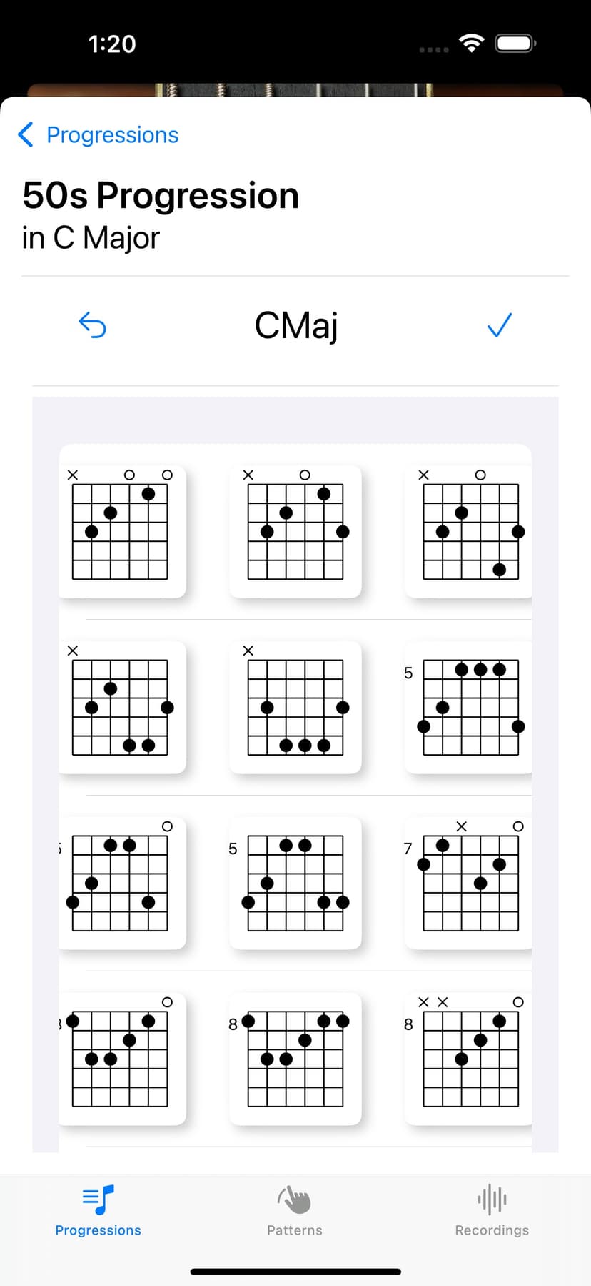 Guitar Elite-Chord Play Center screenshot 8 - screenshot