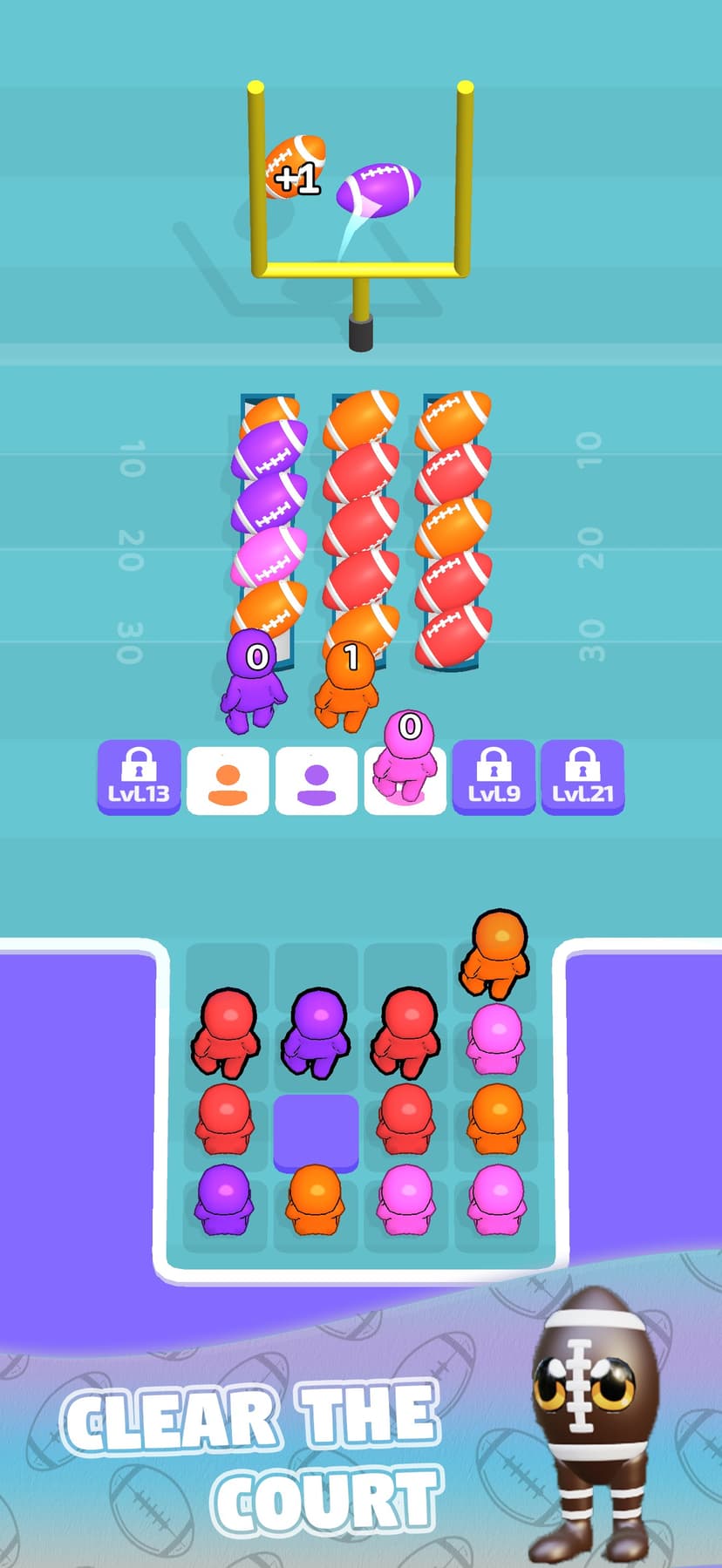 Basketball Jam: Colour Match screenshot 2 - screenshot